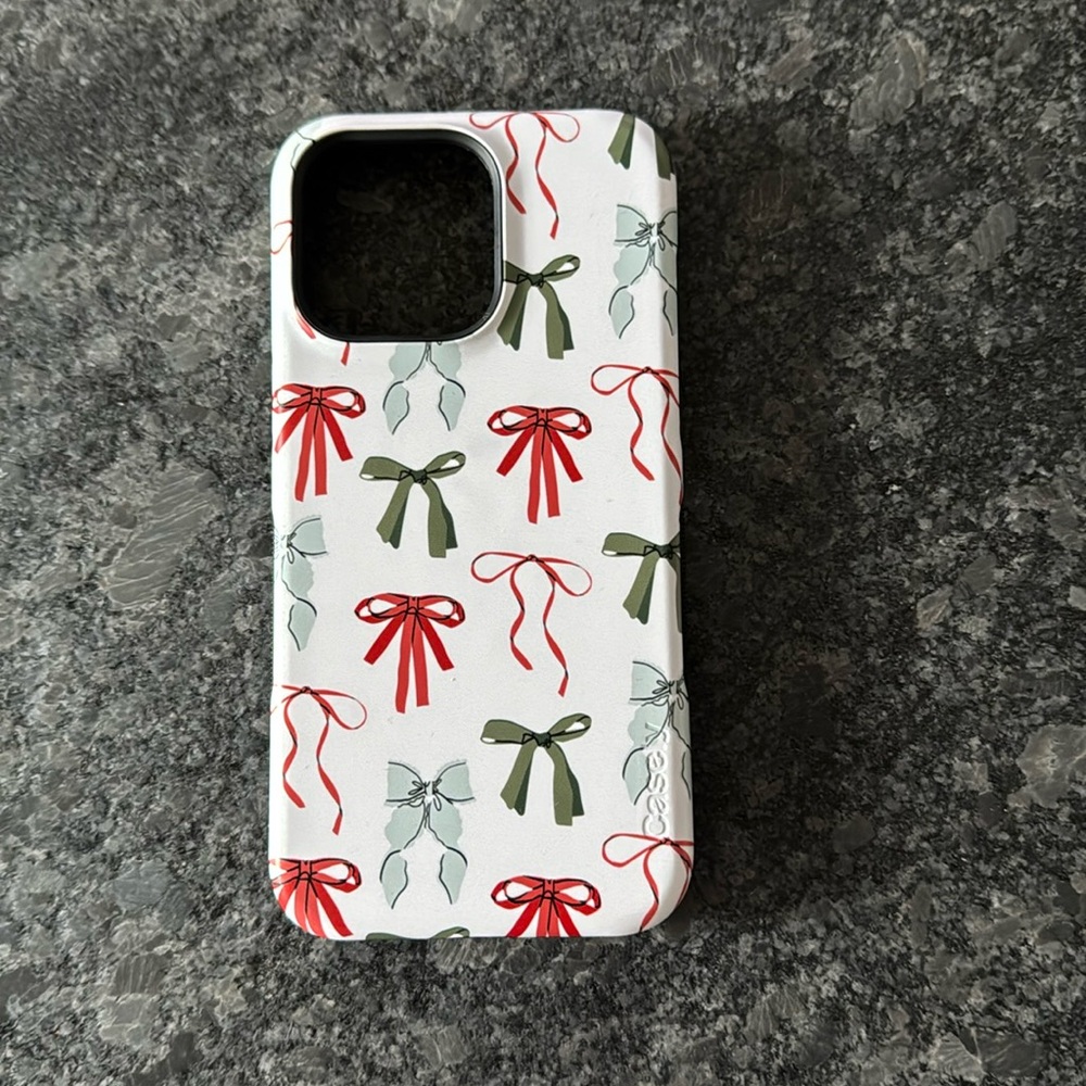Casely Festive Girlie
Holiday Bows Case iPhone 15 pro max